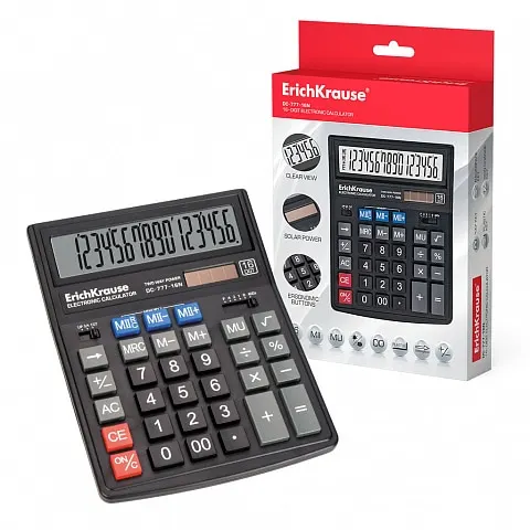 Erichkrause Desk Electronic Calculator 16-DIGIT DC-777-16N 37776