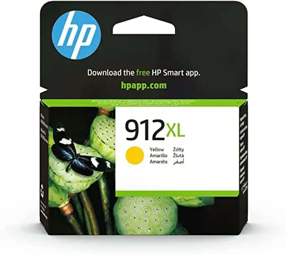 HP Ink Cartridge 912XL Yellow