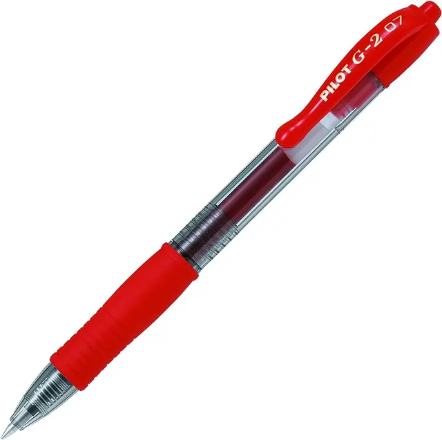 Pilot Pen G2 07 Gel Red BL-G2-7-R
