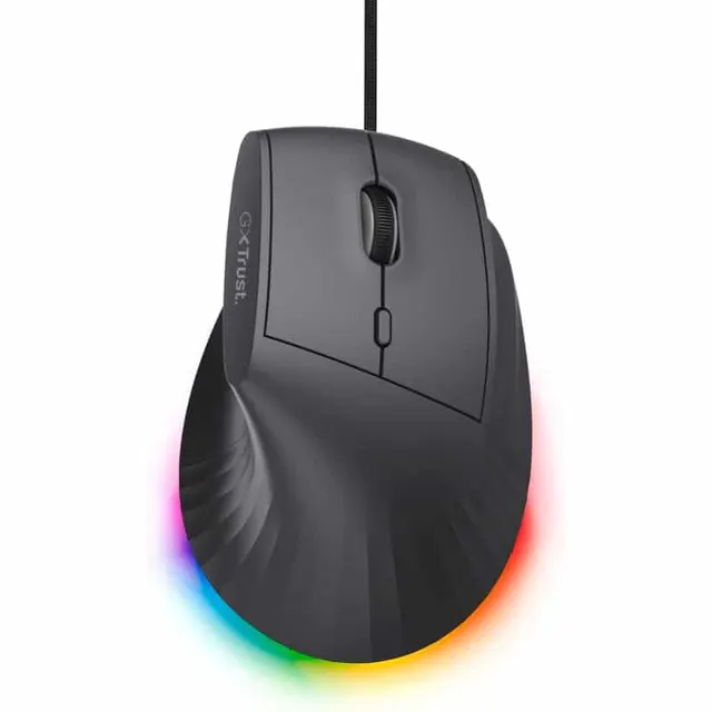 Trust Vertical Ergonomic Gaming Mouse GXT 145 Rexxa Wired 12800 Dpi 26024
