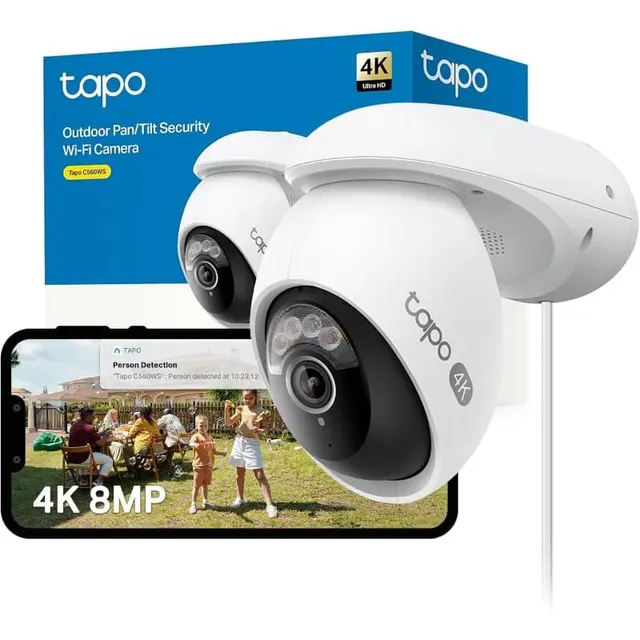 Tp-Link Outdoor Security 360 Ai Tracking Wi-Fi Camera Tapo C560WS