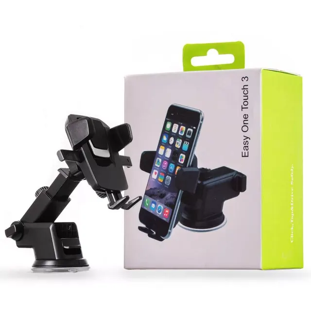 Telescopic Car & Mount Phone Holder Black S086E