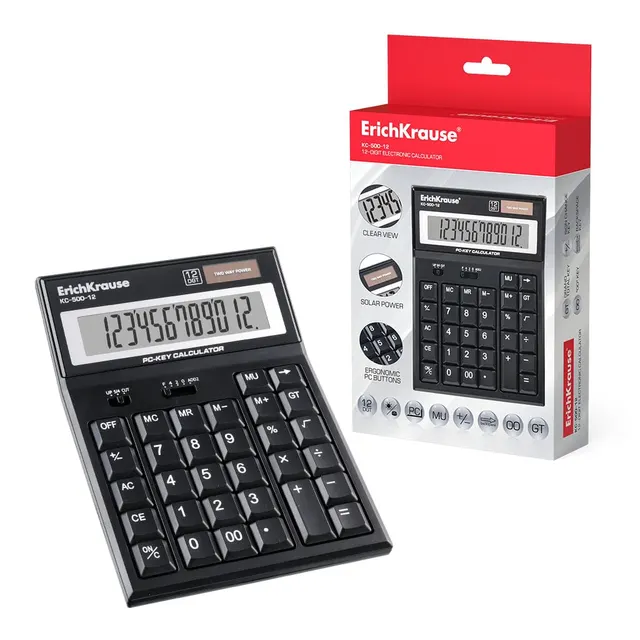 Erichkrause Desk Electronic Calculator 12-DIGIT 40300