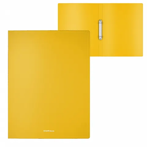 Erichkrause Ring Binder Classic 2 Rings 24mm A4 Yellow 42968