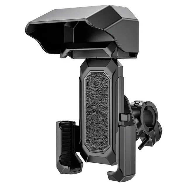 Hoco H31 Wild Wolf Bike Universal Phone Holder with Sunshield Metal Gray