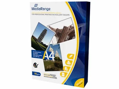 Mediarange Paper Glossy 135GR A4 100SH