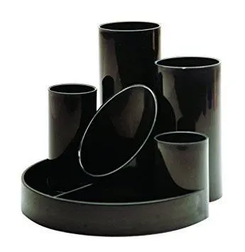 Helix Desk Organiser /Pen Holder Black R40077