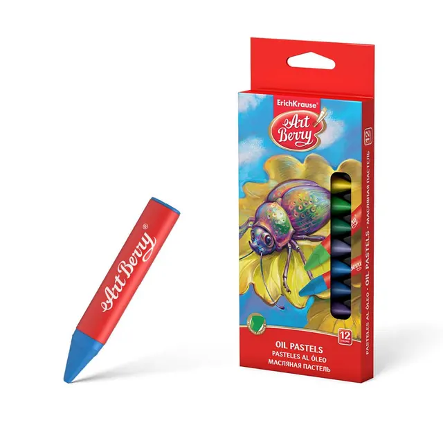Erichkrause Artberry Oil Pastels 12 Colors N.34933