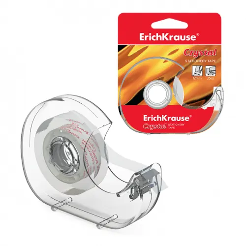 Erichkrause Crystal Tape in Dispenser 12mm x 25m 19445
