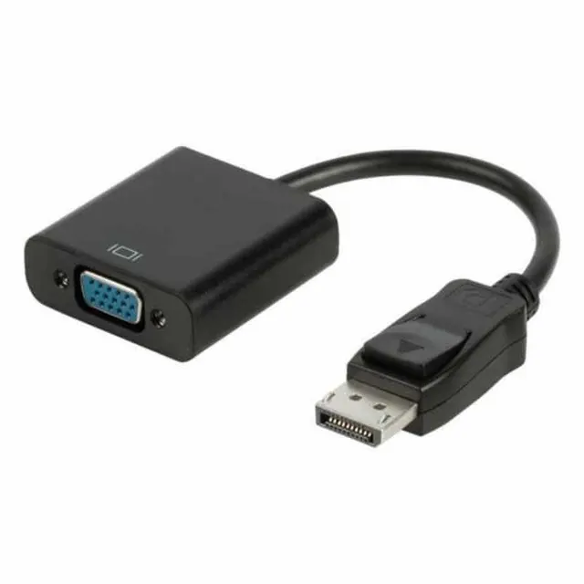 Gembird Adapter Displayport Male/VGA female A-DPM-VGAF-02 Black