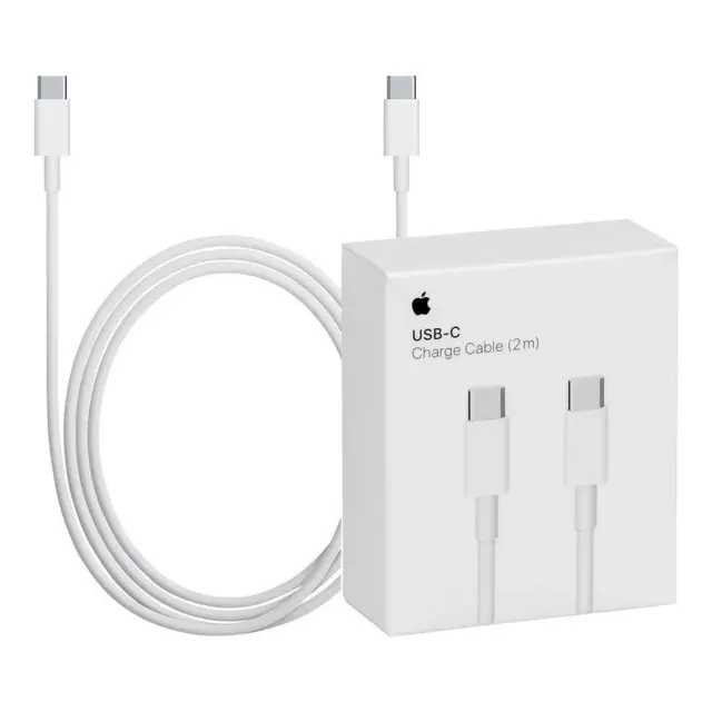 Apple Charge Cable Usb-C male To Usb-C male White 2m MLL82ZM/A