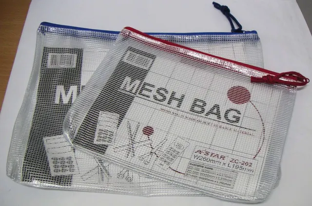 Bindermax PVC Zipped Bag 23X12 N.01132