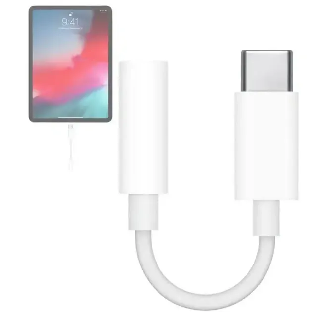 Apple Audio Adapter Usb-C To 3.5mm White MW2Q3ZM/A