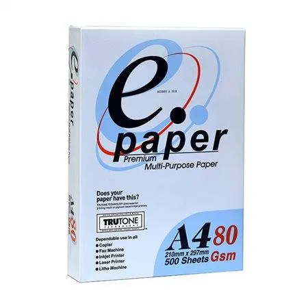 e-PAPER Photocopy Paper A4 80GR.