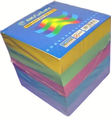 Sinarline Memo Paper 10X10CM Colour LL02343
