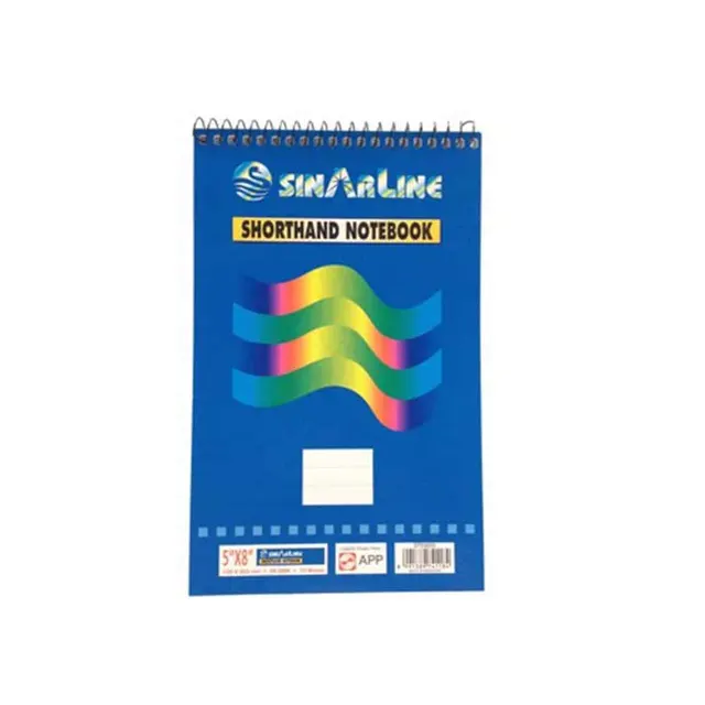 Sinarline Shorthand Notebook A5 Top Spiral SP03052