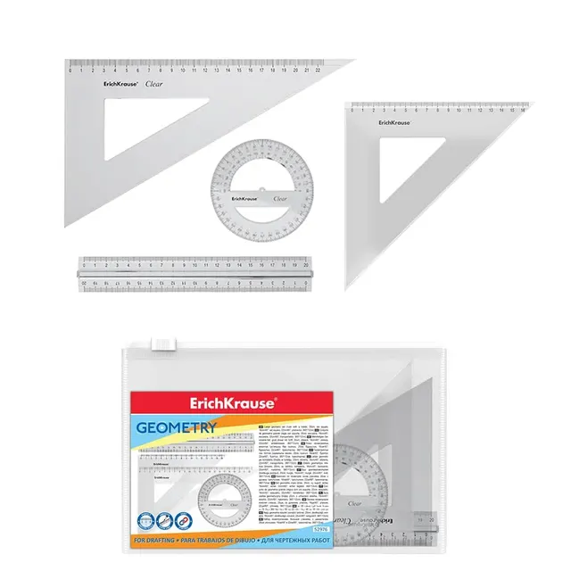 Erichkrause Large Geometry Set Clear 52976