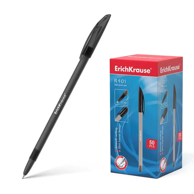 Erichkrause Ballpoint Pen R-101 Black 33512