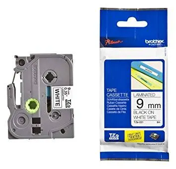 Brother Tape 9MM B/W TZ-221