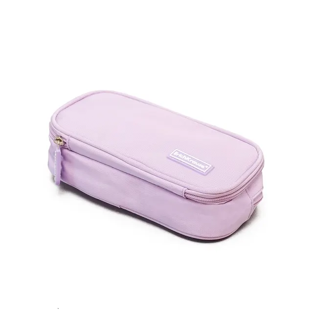 Erichkrause Purple Pencil Case with Two Compartments 58857