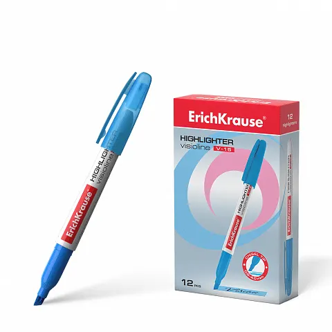 Erichkrause Highlighter Visioline V-15 Blue 30969