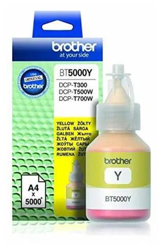 Brother Ink Cartridge BT5000Y Yellow DCP-T300/500W
