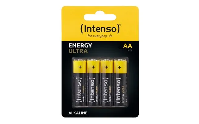 Intenso Alkaline Batteries Energy Ultra Aa LR06 4PACK
