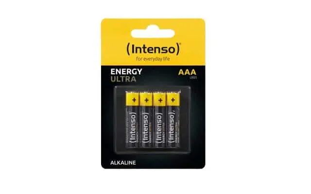 Intenso Alkaline Batteries Energy Ultra Aaa LR03 4PACK