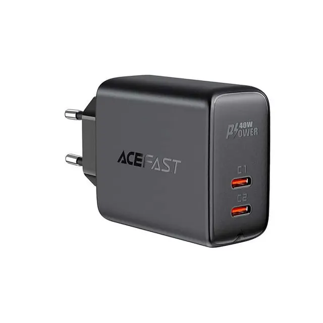 Acefast Wall Charger 2X USB Type C 40W