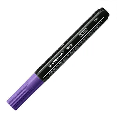 Stabilo Marker Free Acrylic T300 Violet STG692/755