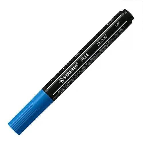 Stabilo Marker Free Acrylic T300 Dark Blue STG692/732