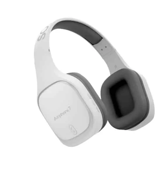 Sonicgear Airphone 7 Bluetooth Headphones White & Grey