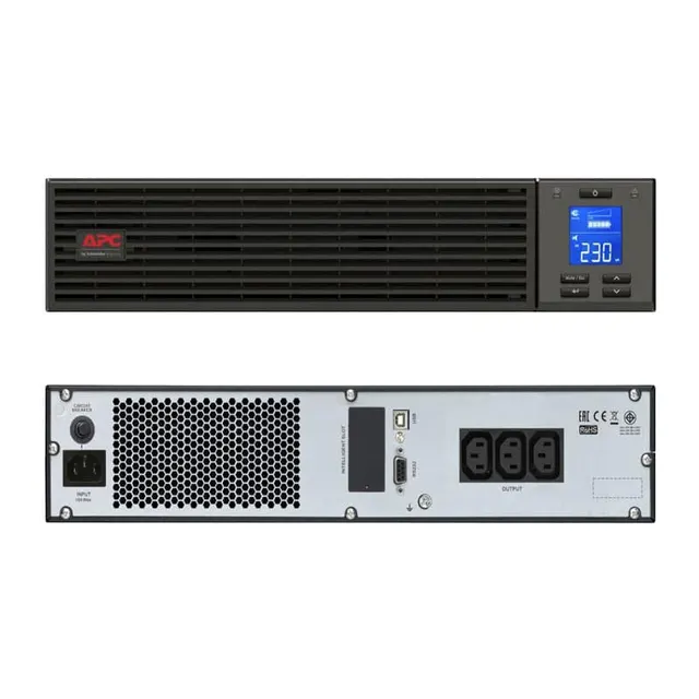 Apc Easy On-Line UPS 1000VA Rackmount 3 x Iec, 2 x12V9AH SRV1KRIRK-E