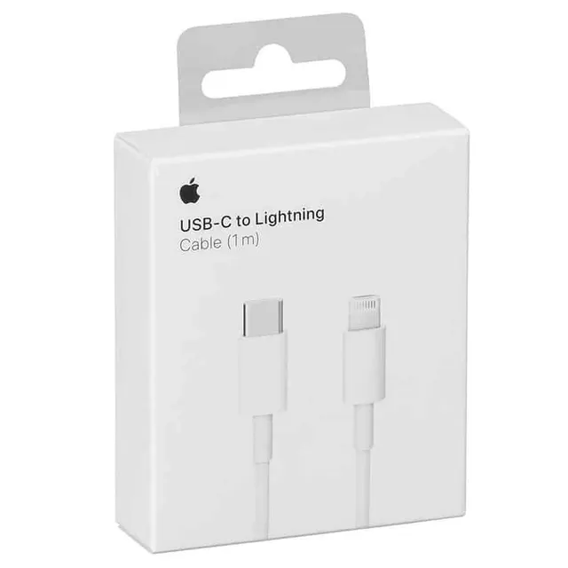 Apple Charging Cable Usb-C-Lightning White 1m MMOA3ZM/A MQGJ2ZM/A MUQ93ZM/A