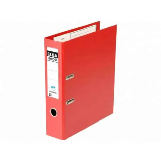 Elba Box File PVC F/SC Red 10997
