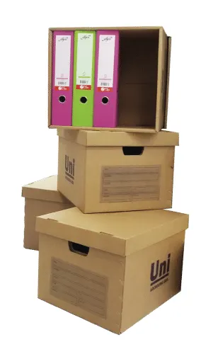 Uni Archive Box Karton 400X350 Fits for 6 Box Files N.30657