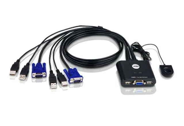 Aten KVM Switch 2-PORT Switch CS22U