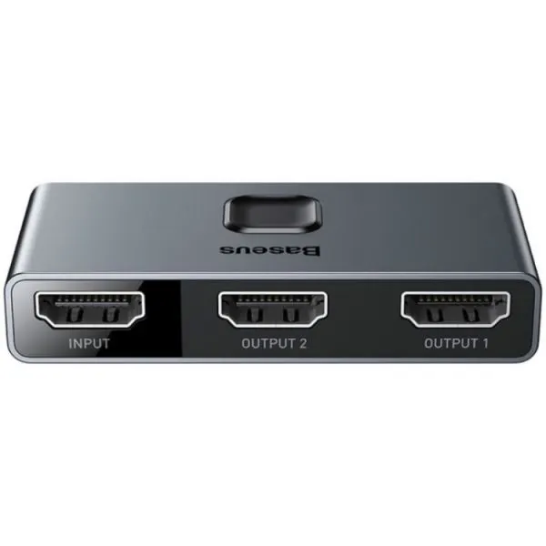 Baseus HDMI Splitter/Switch 1-2 Space Grey