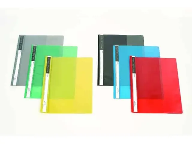 B/R-Foska PVC Flat File(Report Cover) A4 Cassa Eco Blue BR900CC