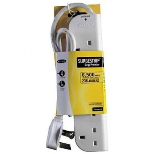 Belkin 4-SOCKET 1M Power Extension F9E400UK1M