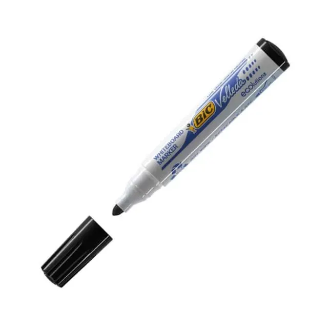 Bic Whiteboard Marker Eco Bullet Tip 1701 Black