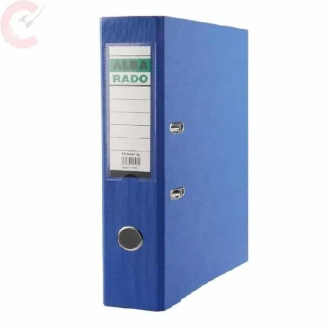 Elba Box File PVC 50MM F/SC Blue 10994