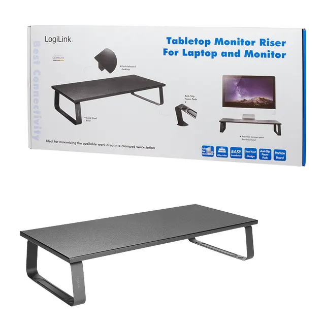 Logilink Tabletop Monitor Riser/Stand 600MM BP0065