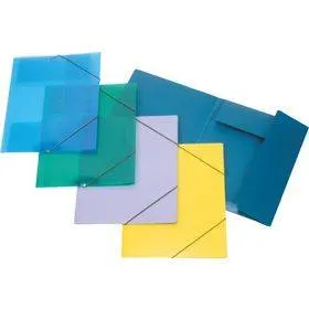 B/R PP Elastic Folder 28X35 Black BR83001