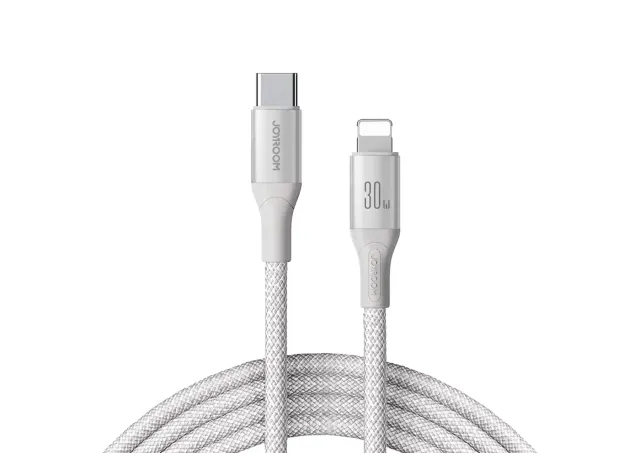 Joyroom Usb-C To Lightning Cable 2M Flash Series White 30W S-A28
