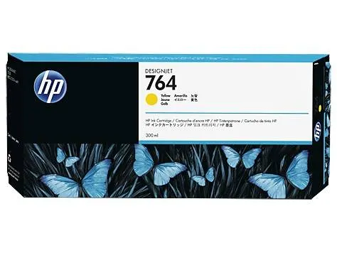 HP Ink Cartridge 764 Yellow DJ-T3500
