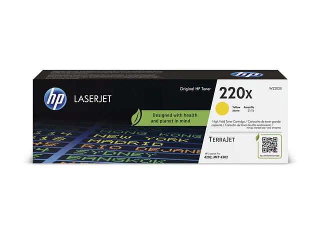 HP Toner 220X Yellow W2202X