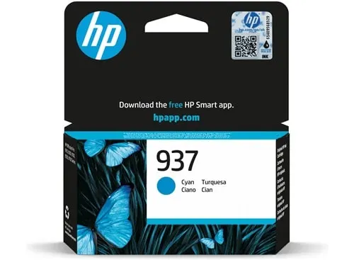 HP Ink Cartridge 937 Cyan