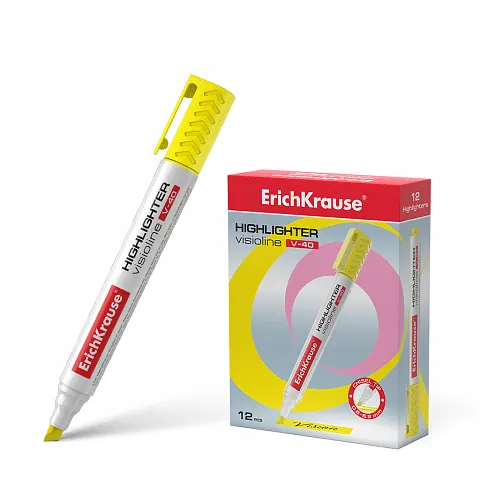 Erichkrause Highlighter Visioline V-40 Yellow 30974