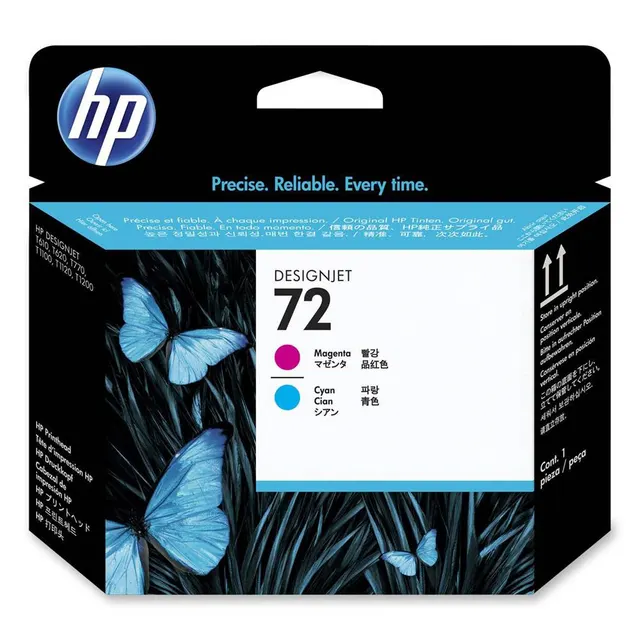 HP Printhead 72 Magenta/Cyan